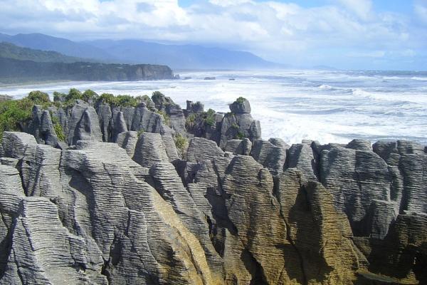 The Pancake Rocks and Punakaiki Blow Holes